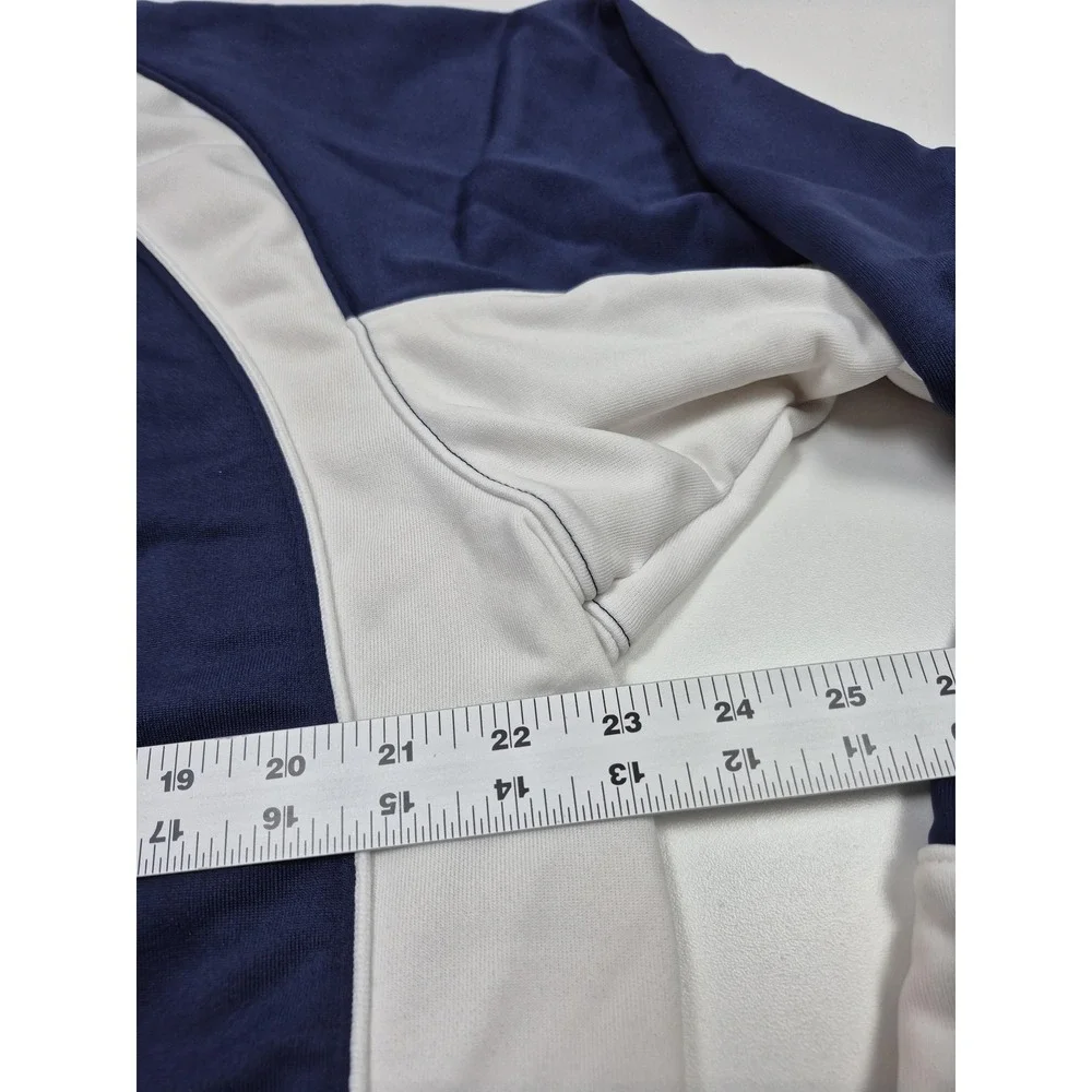 Jordan Track Jacket Mens XL Blue White Full Zip Colorblock Jumpman Logo Athletic